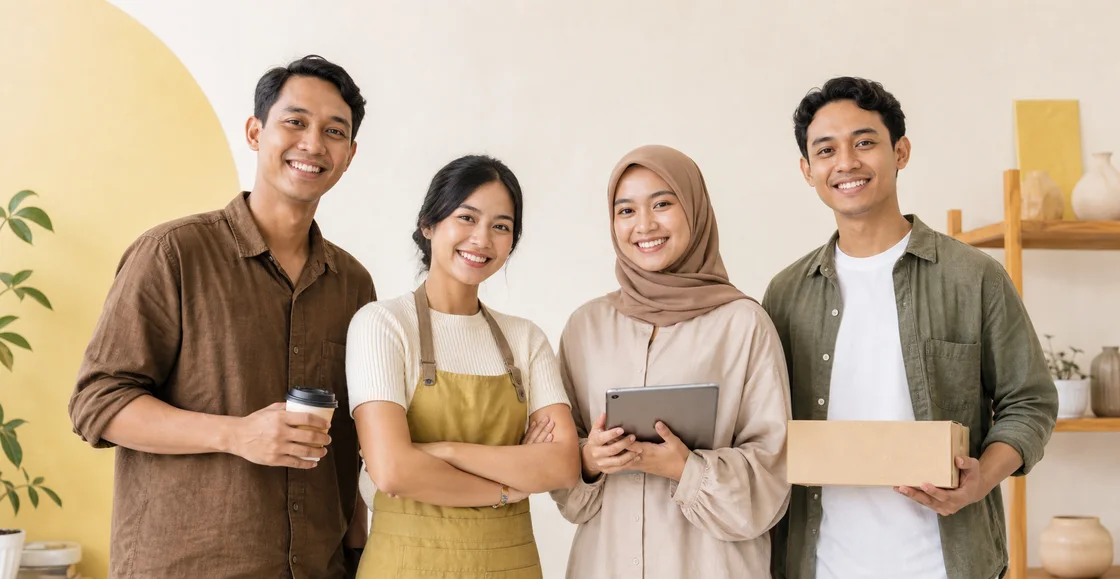 Tim pengusaha muda Indonesia