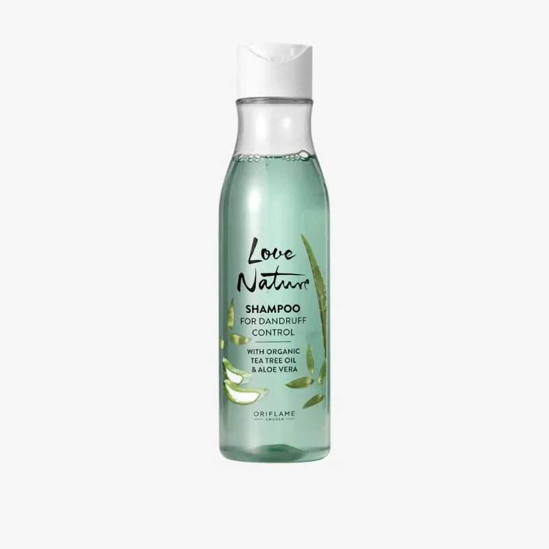 [ORIFLAME]Love Nature -Shampoo For Dandruff Control with Organic Tea Tree Oil & Aloe Vera