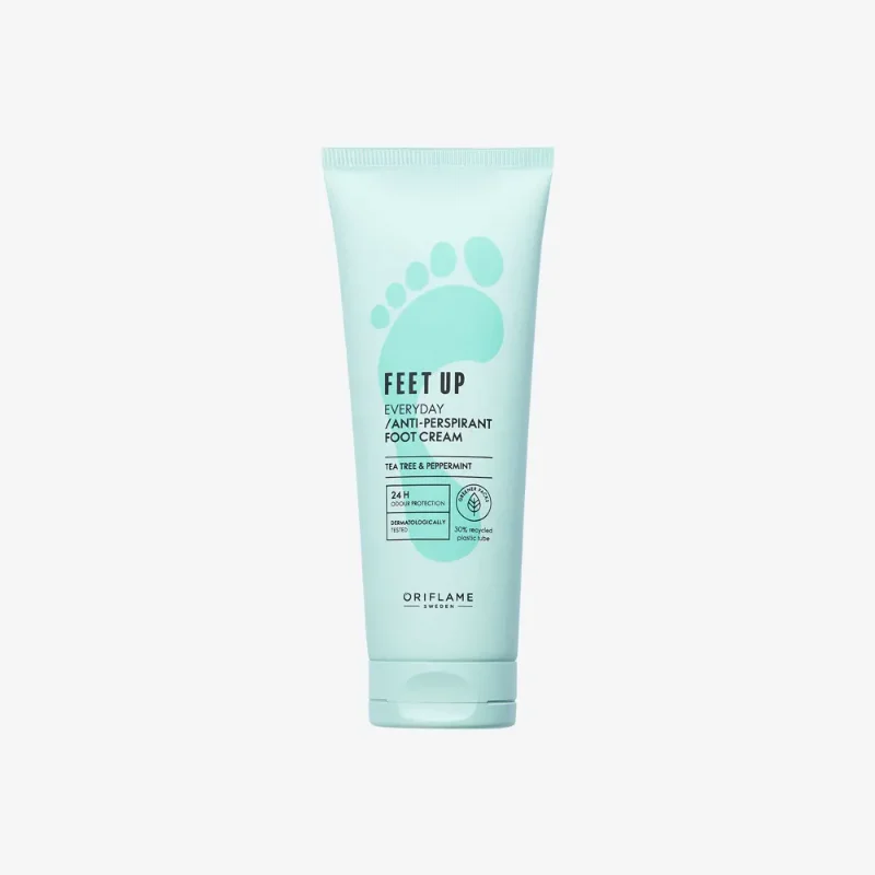 [ORIFLAME]Feet up Everyday / Anti-Perspirant Foot Cream