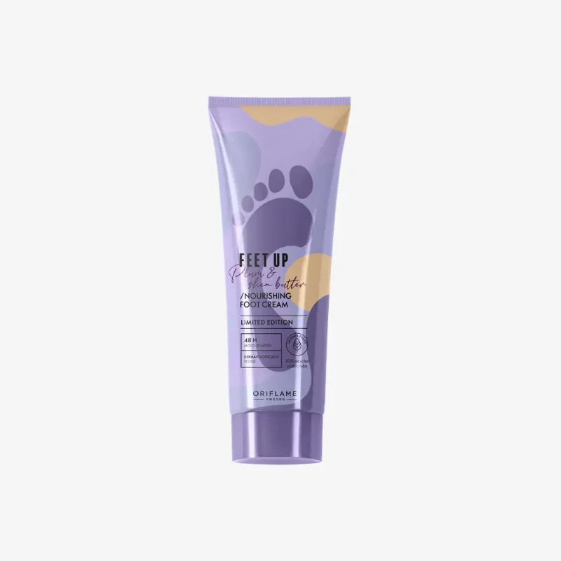 [ORIFLAME]Feet up Plum & Shea Butter / Nourishing Foot Cream