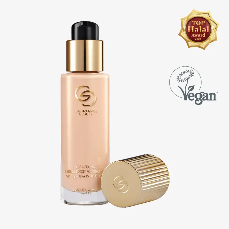 [ORIFLAME]GIORDANI GOLD Age Defying Serum Boost Foundation SPF 12 +UVA Protection
