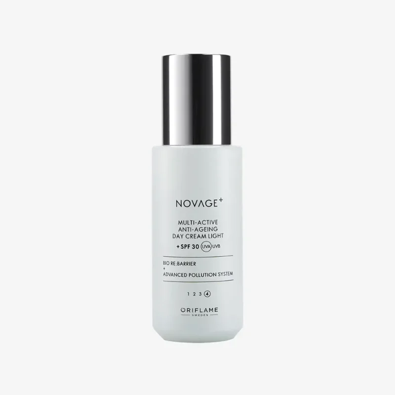 [ORIFLAME]NOVAGE+ Multi-Active Anti-Ageing Day Cream Light SPF 30
