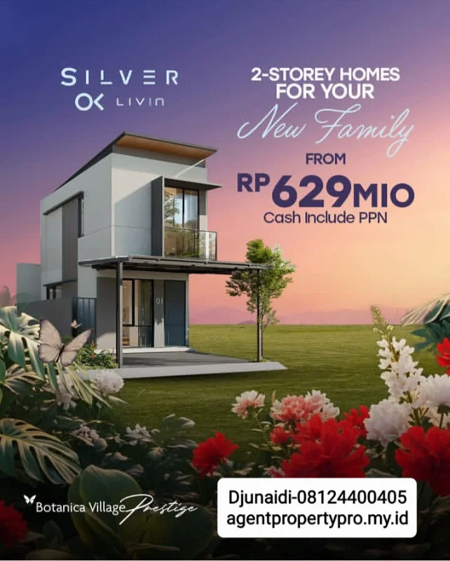 [PROPERTYPRO]Silver Prestige Livin - Botanica Village Prestige Manado