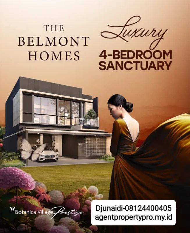[PROPERTYPRO]The Belmont Homes - Botanica Village Prestige Manado