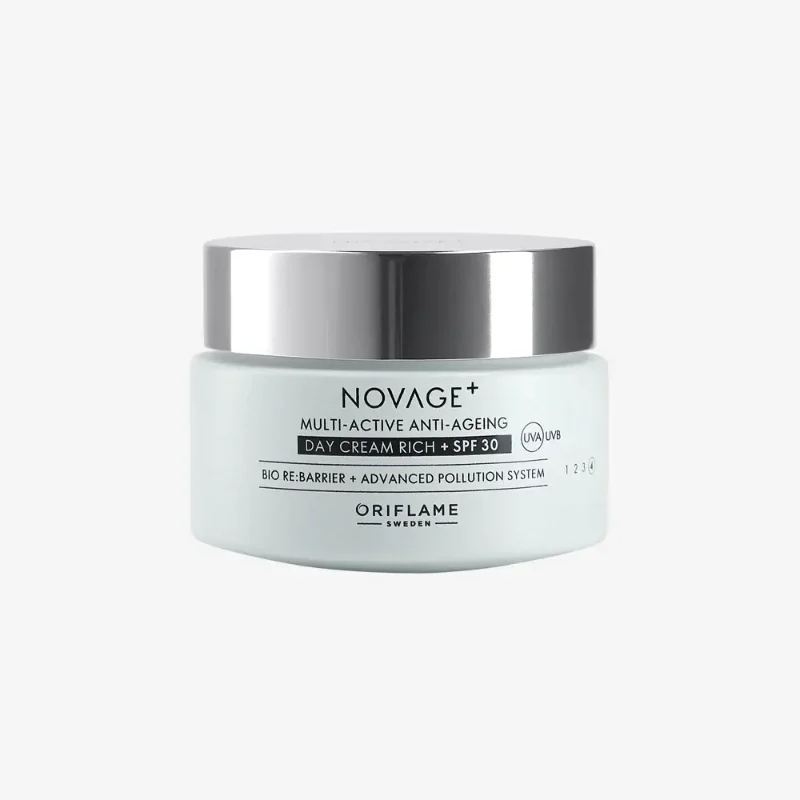[ORIFLAME]NOVAGE+ Multi-Active Anti-Ageing Day Cream Rich SPF 30