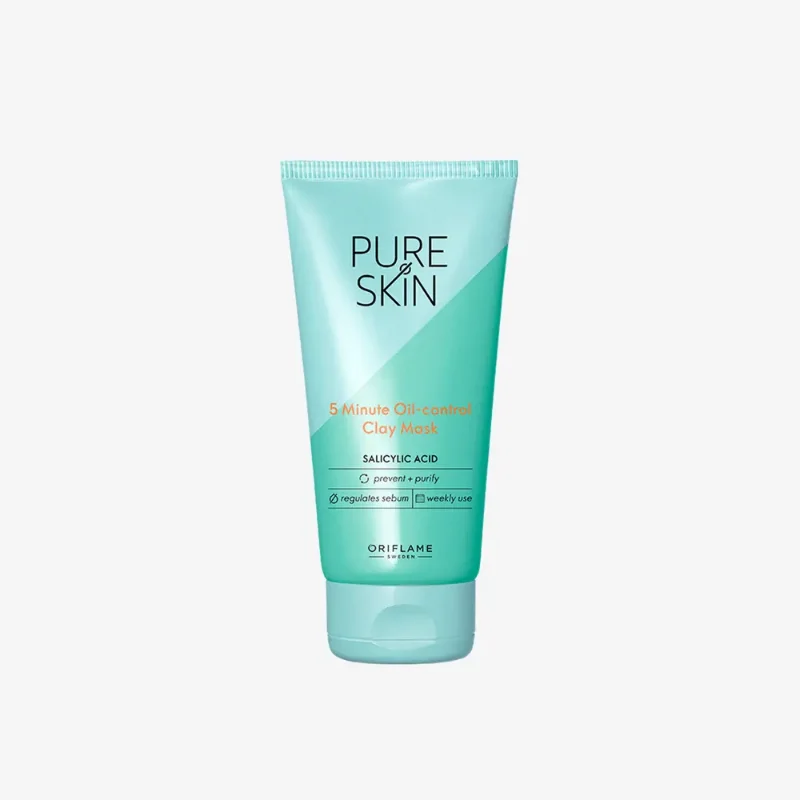 [ORIFLAME]PURE SKIN 5 Minute Oil-control Clay Mask
