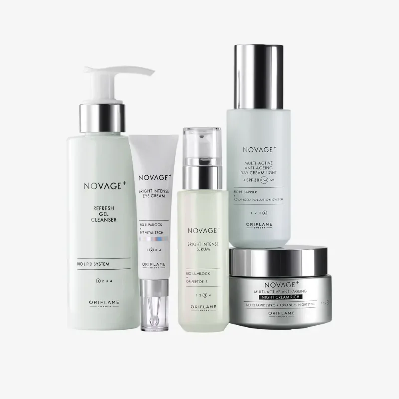 [ORIFLAME]NOVAGE+ Bright Intense Routine Mixed