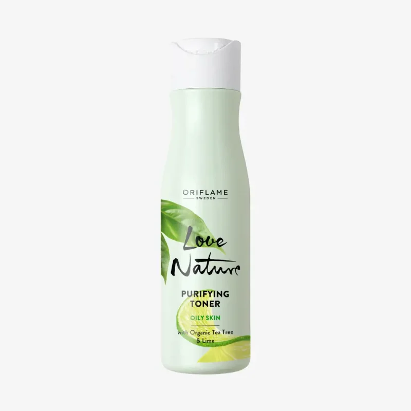 [ORIFLAME]LOVE NATURE Purifying Toner with Organic Tea Tree & Lime
