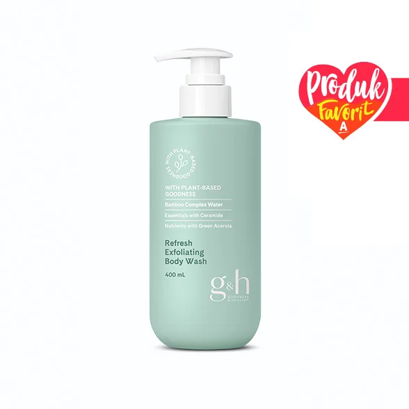 [AMWAY]G&H REFRESH+ Exfoliating Body Wash