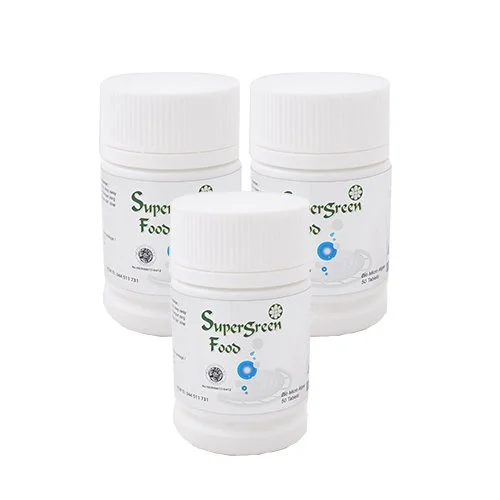 [KK]3 btl Supergreen Food 50 tabs