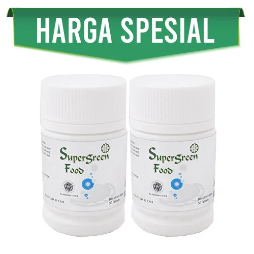 [KK]2 btl Supergreen Food 50 tabs