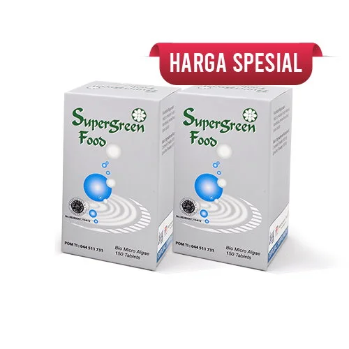 [KK]2 btl Supergreen Food 150 tabs