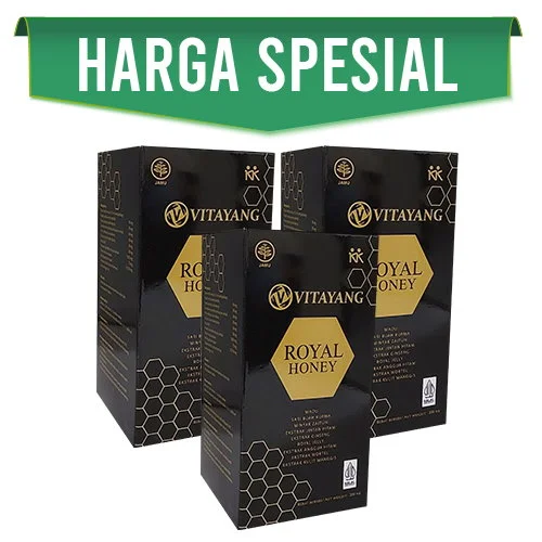 [KK]3 btl VITAYANG ROYAL HONEY