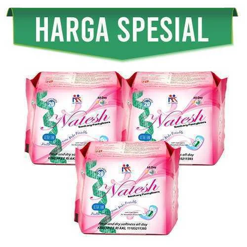 [KK]3packs Natesh Pantyliner