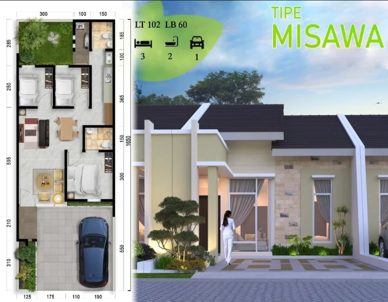 [PropertyPro]District M Real Estate,Minahasa Utara,Manado