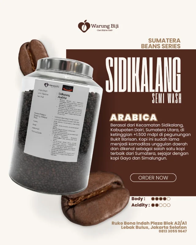 SIDIKALANG Semi Wash